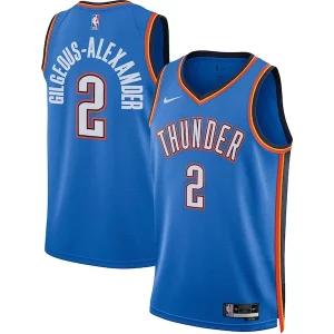 Robusto Magnífico Shai Gilgeous Alexander Oklahoma City Thunder Nike Unisex Swingman Jersey Icon Edition Blue