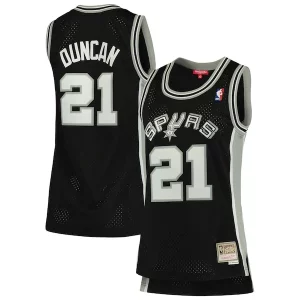 Bonito Encantador Comodo Tim Duncan San Antonio Spurs Women's 1998/99 Hardwood Classics Swingman Jersey Black