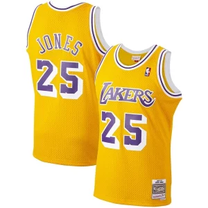 Robusto Atractivo Ed Jones Los Angeles Lakers 1994/95 Hardwood Classics Swingman Jersey Gold