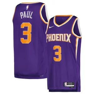 Cool Chris Paul Phoenix Suns Nike Unisex Swingman Jersey Icon Edition Purple/White