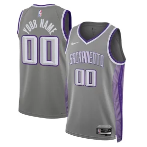 Fácil de llevar Versátil Sacramento Kings Nike Unisex 2022/23 Swingman Custom Jersey City Edition Black
