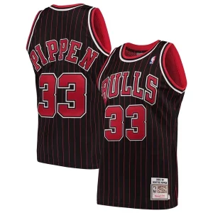 Clásico Scottie Pippen Chicago Bulls 1995/96 Hardwood Classics Authentic Jersey Black
