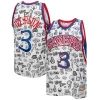 Robusto Delicioso Allen Iverson Philadelphia 76ers 1996/97 Swingman Jersey White