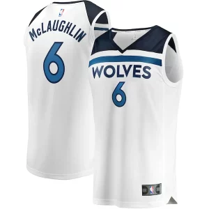 Ideal Fácil de llevar Jordan McLaughlin Minnesota Timberwolves Youth Fast Break Replica Player Jersey Association Edition White
