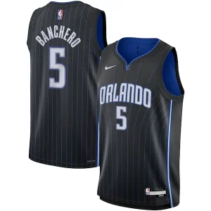 Magnífico Robusto Moderno Paolo Banchero Orlando Magic Nike Youth Swingman Jersey Icon Edition Black