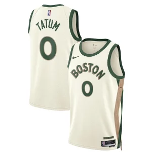 Lujoso Cool Jayson Tatum Boston Celtics Nike Unisex 2023/24 Swingman Jersey White City Edition