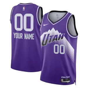 Estupendo Exquisito Utah Jazz Nike Unisex 2023/24 Custom Swingman Jersey Purple City Edition