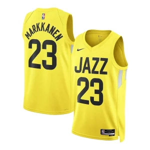 Moderno Lauri Markkanen Utah Jazz Nike Unisex Swingman Jersey Association Edition Gold