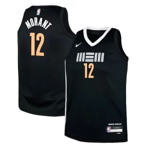 Sofisticado Genial Ja Morant Memphis Grizzlies Nike Youth Swingman Replica Jersey City Edition Black