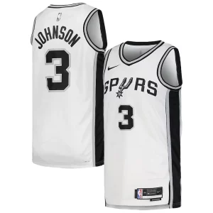 Genial Keldon Johnson San Antonio Spurs Nike Unisex Swingman Jersey Association Edition White