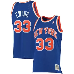 Versátil Fantástico Cool Patrick Ewing New York Knicks 1991/92 Big & Tall Hardwood Classics Swingman Jersey Blue