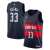 Robusto Kyle Kuzma Washington Wizards Jordan Brand Unisex 2024/25 Swingman Jersey Statement Edition Navy