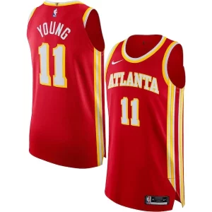 Chulo Trae Young Atlanta Hawks Nike Authentic Jersey Association Edition Red