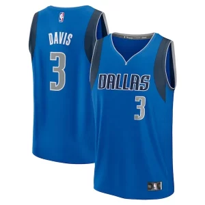 Fantástico Anthony Davis Dallas Mavericks Youth Fast Break Replica Player Jersey Royal