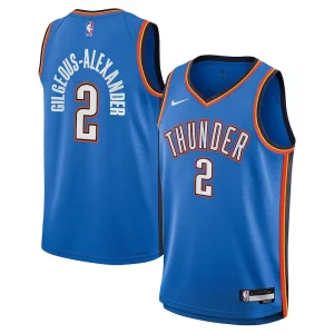 Perfecto Lujoso Shai Gilgeous Alexander Oklahoma City Thunder Nike Youth Swingman Jersey Icon Edition Blue