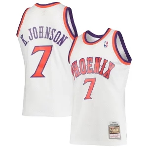 Versátil Kevin Johnson Phoenix Suns 1988/89 Hardwood Classics Swingman Jersey White