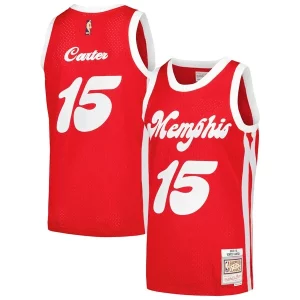 Original Cool Chulo Vince Carter Memphis Grizzlies 2015/16 Hardwood Classics Swingman Jersey Red