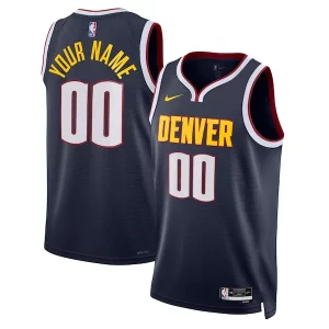 Duradero Denver Nuggets Nike Unisex Swingman Custom Jersey Navy Icon Edition