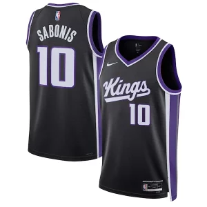 Comodo Bonito Domantas Sabonis Sacramento Kings Nike Unisex Swingman Jersey Icon Edition Black