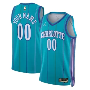 Maravilloso Charlotte Hornets Jordan Brand Unisex 2023/24 Custom Swingman Jersey Classic Edition Teal