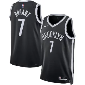 Exquisito Ideal Kevin Durant Brooklyn Nets Nike Unisex Swingman Jersey Icon Edition Black/White