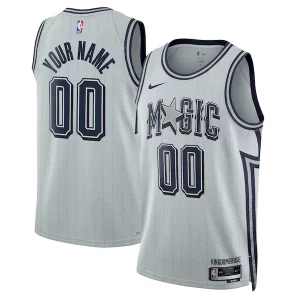 Bonito Práctico Increíble Orlando Magic Nike Unisex 2024/25 Custom Swingman Jersey City Edition Silver