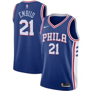 Encantador Versátil Joel Embiid Philadelphia 76ers Nike 2019/2020 Swingman Jersey Icon Edition Royal
