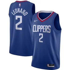 Genial Chulo Kawhi Leonard LA Clippers Nike Swingman Jersey Royal Icon Edition