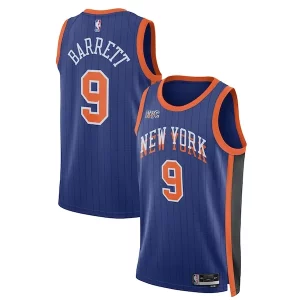 Duradero Atractivo RJ Barrett New York Knicks Nike Unisex 2023/24 Swingman Jersey Blue City Edition