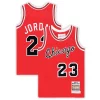 Elegante Michael Jordan Chicago Bulls Toddler Hardwood Classics 1984/85 Authentic Swingman Jersey Red