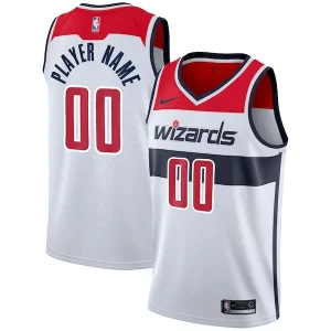 Duradero Moderno Delicioso Washington Wizards Nike 2020/21 Swingman Custom Jersey Association Edition White