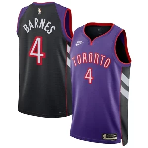 Moderno Exquisito Hermoso Scottie Barnes Toronto Raptors Nike Unisex 2024/25 Swingman Jersey Purple Classic Edition