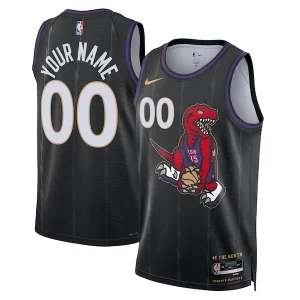 Sofisticado Perfecto Elegante Toronto Raptors Nike Unisex 2024/25 Custom Swingman Jersey City Edition Black