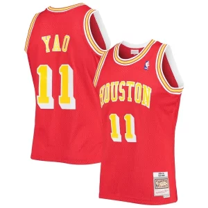 Elegante Yao Ming Houston Rockets 2004/05 Hardwood Classics Swingman Jersey Red