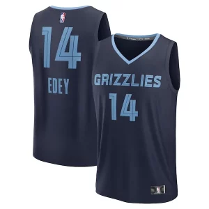 Fantástico Magnífico Encantador Zach Edey Memphis Grizzlies 2024 NBA Draft Fast Break Player Jersey Icon Edition Navy