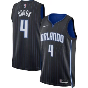 Magnífico Jalen Suggs Orlando Magic Nike Unisex Swingman Jersey Icon Edition Black/White