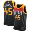 Moderno Donovan Mitchell Utah Jazz Nike 2021/22 Swingman Player Jersey Black City Edition