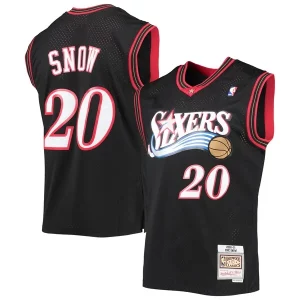 Robusto Eric Snow Philadelphia 76ers 2000/01 Hardwood Classics Swingman Jersey Black