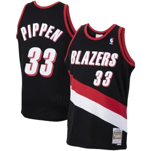 Versátil Bonito Scottie Pippen Portland Trail Blazers 1999/00 Hardwood Classics Swingman Jersey Black