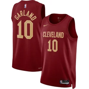 Único Chulo Darius Garland Cleveland Cavaliers Nike Unisex Swingman Jersey Icon Edition Wine/White