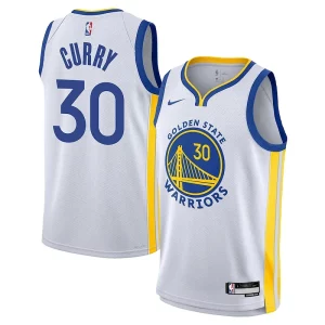 Comodo Sofisticado Stephen Curry Golden State Warriors Nike Youth Performance Swingman Jersey Association Edition White