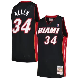 Maravilloso Increíble Hermoso Ray Allen Miami Heat 2012/13 Hardwood Classics Swingman Jersey Black
