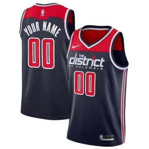 Fácil de llevar Ideal Atractivo Washington Wizards Nike 2019/20 Custom Swingman Jersey Navy Statement Edition
