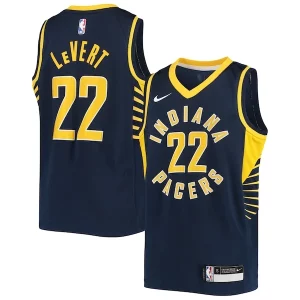 Perfecto Caris LeVert Indiana Pacers Nike Youth Swingman Jersey Icon Edition Navy