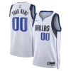 Magnífico Estupendo Dallas Mavericks Nike Unisex Swingman Custom Jersey White Association Edition