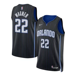 Lujoso Franz Wagner Orlando Magic Nike Unisex Swingman Jersey Association Edition Black