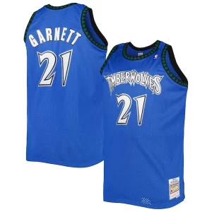 Ideal Versátil Hermoso Kevin Garnett Minnesota Timberwolves Big & Tall Hardwood Classics 2003/04 Swingman Jersey Blue