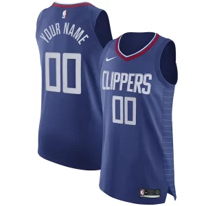 Moderno Robusto LA Clippers Nike 2020/21 Authentic Custom Jersey Blue Icon Edition