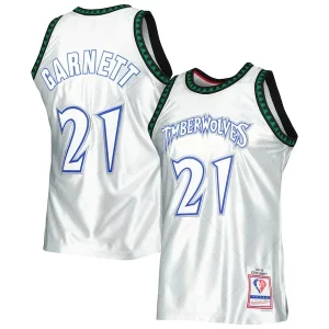 Encantador Hermoso Kevin Garnett Minnesota Timberwolves 1997/98 Hardwood Classics 75th Anniversary Swingman Jersey Platinum