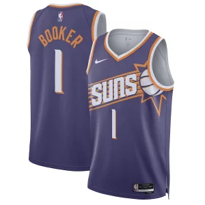 Increíble Perfecto Devin Booker Phoenix Suns Nike Unisex Swingman Jersey Association Edition Purple